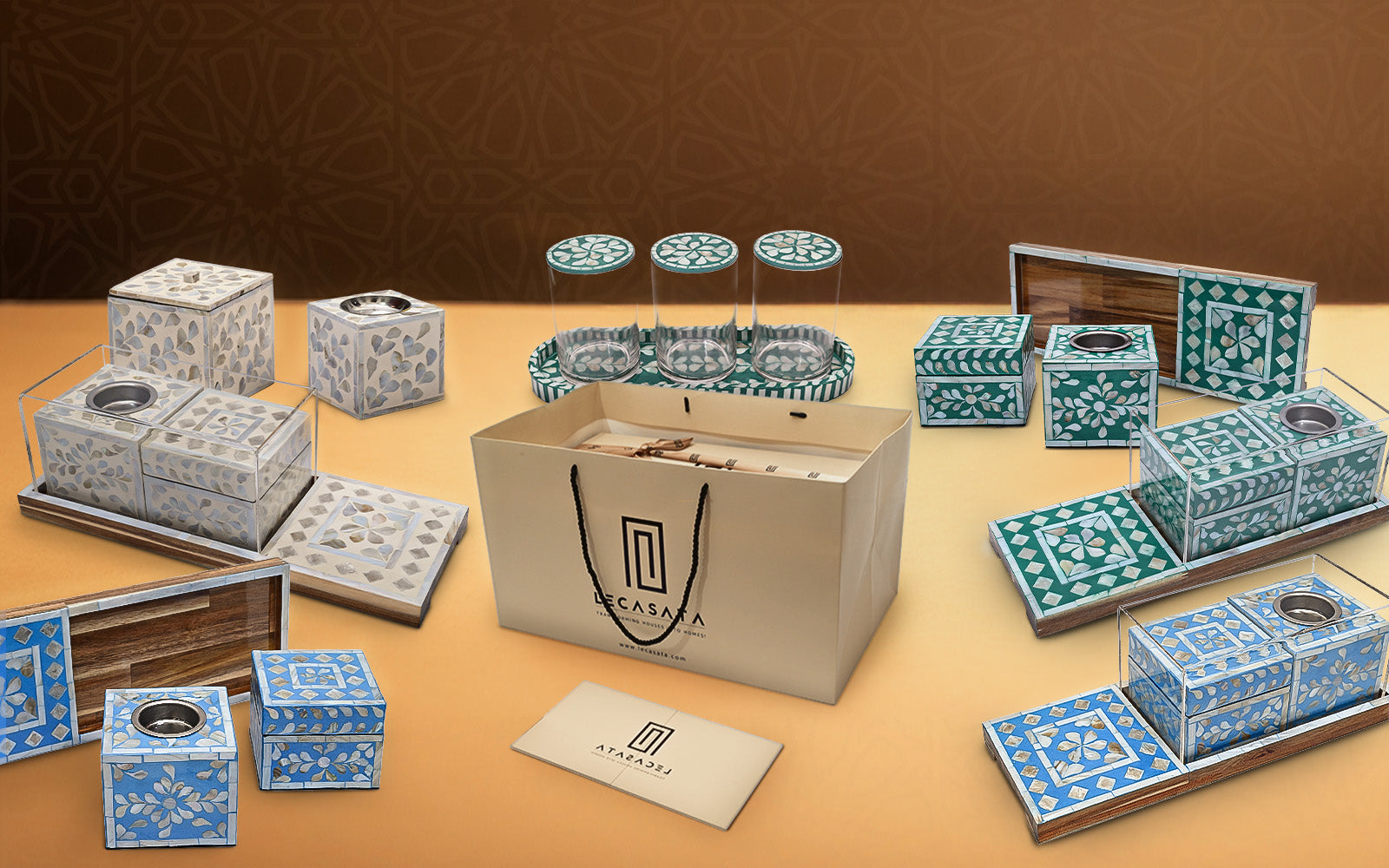 Pearl bakhoor Green 3 Set